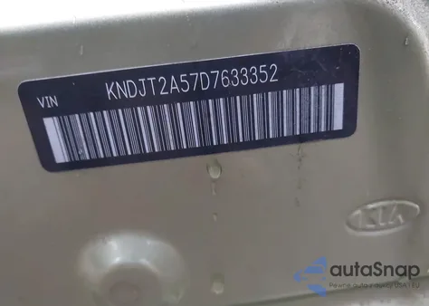 2013 Kia Soul z USA, uszkodzony, nr VIN KNDJT2A57D7633352